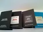 Lot Of 4 x Tom Ford Men's Perfume Samples ,Vials,Cards 1,5ml x 4
