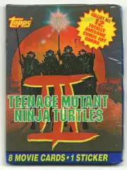 Teenage Mutant Ninja Turtles 3: Turtles in Time Trading Card Pack (Topps)