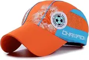 [Cysocool] Children's Mesh Cap Ultra Thin Baseball Cap Baseball Cap Boys Girls Mesh Children's Hats Summer Hat 3-8 Years Outdoor Sports Snapback Cap Lightweight Travel Running Caps Cycling Hat Hiking Cap