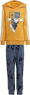 [adidas] boys Disney Mickey Mouse Hoodie and Jogger Set