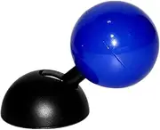 Mivpzisk Start Button - Ball-Shaped Car Engine Start Stop Button Joystick - Full Metal Ball-bar Automotive 1-Touch Starter Decorative Remodeling Accessories