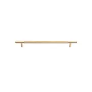 MANOVELLA Charmian Knurled Cabinet Drawer Handle - 280mm - Brushed Brass