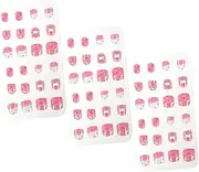 BIUDECO Fake Nails for Boys and Girls Boxes of Pieces Each Removable Art False Nail Kit for Girls
