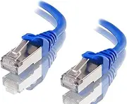 Astrotek CAT6A 10GbE RJ45 Network LAN Patch Lead S/FTP LSZH Shielded Cable, Blue, 10 Meter