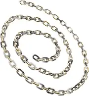 [jojofuny] Acrylic Chain DIY Jewelry Making Chain Detachable Purse Strap Smooth Surface Bracelet and Pendant Crafting Accessory for Crossbody Bags and Designs