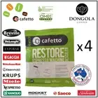 NESPRESSO Restore Descaler Espresso Coffee Machine Eco Descaling Sachets Cafetto