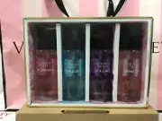VICTORIA'S SECRET TRAVEL MIST GIFT SET OF 4 MISTS - 2.5FLOZ - NEW IN BOX