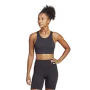 adidas Womens AEROKNIT Aeroknit Training Light Support Sports Bra - Black