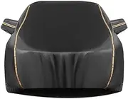 Car Cover Compatible with Nissan Armada (2017-2025), Waterproof Outdoor Custom Fit Car Tarpaulin All Weather Vehicle Covers with Windproof Straps Full Coverage Dust Sun Snow Rain Protection