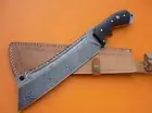 Handmade Damascus steel Tanto knife Tactical Knife For Hunting Camping & Outdoor