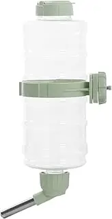 Dog Crate Water Bottle, Automatic Bird Water Dispenser, Leak Proof Small Animal Feeder, Easy Clip on Design, 11.81x4.57x4.57 Inches, for Cage Use with Cat Pet Chinchilla Mice