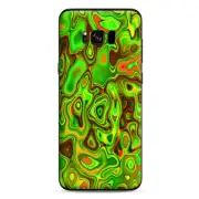 Skins Decals for Samsung Galaxy S8 - green glass trippy psychedelic