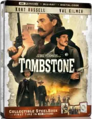 Tombstone (1993) 4K UHD + Blu-ray SteelBook ships in box
