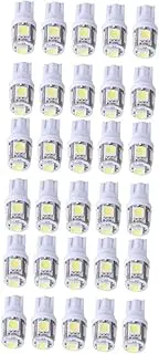 MUCKLILY 3sets T10 Led Car Bulbs White Side Light Map Light Fit for Cars Motorbikes 10pcs*3