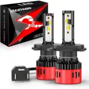 2x H4 LED Headlight Globes High Low Light Bulb For MITSUBISHI TRITON 1991-2006 (for: Mitsubishi)