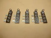 Terminal Strip, 3 Lug, 0 Lug Common, Phenolic Terminal Strip NOS (M215) (Qty 5)