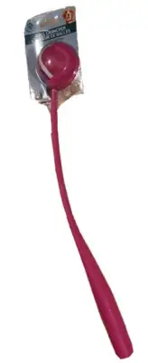 Handheld Ball Launcher Medium Dog Toy Bouncy Throw Balls 19 inches 49cm Pink