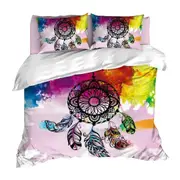 Dream Catcher2 Ultra Soft Quilt Doona Duvet Cover Set Single Double Queen Super King