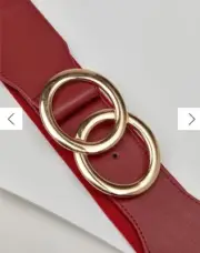 Taking Shape S/m Rings Belt Red Plus Size 14/18