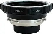 XPIMAGE 0.8X Optical Focal Reducer Adapter Ring for Hasselblad V Lens to LPL Cinema Camera