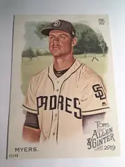 2019 Topps Allen & Ginter Jumbo 5x7 Wil Myers Padres 245 05/49