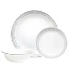 NEW Corelle Mystic Grey Dinner Set 12 Piece Set By Spotlight