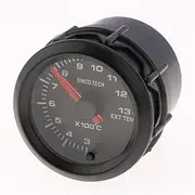 12V 2'' 52mm Exhaust Temperature EGT Digital Display LED Auto Car Gauge Meter Gauge Pods Holder
