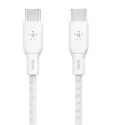 Belkin BoostCharge USB-C to USB- C Cable 100W 3M - White [CAB014bt3MWH]