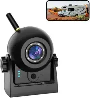 MHCABSR 720P WiFi Bakcup Camera-Wireless Magnetic Reversing Camera with Recha...