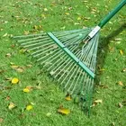 Garden Leaf Rake Head Directly Replace Collect Loose Debris High Carbon Steel
