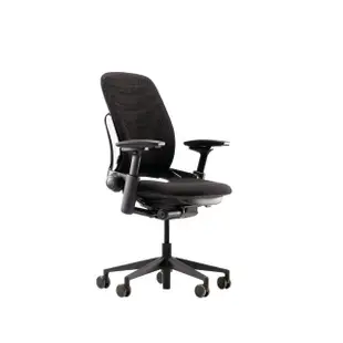 【Steelcase】Leap Chair 全功能款人體工學辦公椅｜3D KNIT｜黑色殼黑色座墊黑五爪(Steelcase Leap Chair)