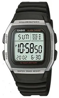 在飛比找Yahoo!奇摩拍賣優惠-CASIO手錶10年電力錶款W-96H-1 A  液晶數字顯