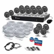 Swann 16-Channel 4K Pro SONVK-1676816-US 2TB NVR Security System 16 4K Cameras