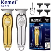 NEW Electric Men's Hair Clipper Zero Gapped Hair Trimmer USB Cordless Shaver Kit