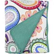 LVD Bedspread Xl Paisley Decorative Cozy Bedding Home/Bedroom Decor 230x250cm
