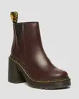 Dr. Martens Spence 31756201 Chelsea Boot Women's US 9 Dark Brown Leather KHD2066
