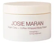 JOSIE MARAN Argan Cake & Coffee Whipped Body Polish Mocha Whip 10oz NIB