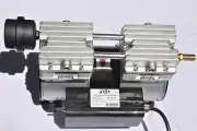 Twin Piston Vacuum Pump 5.5CFM Lab milking Workshop CNC Table Bagging Packing Ne