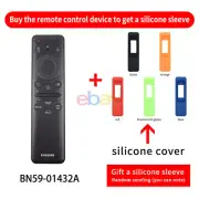 New BN59-01432A For Samsung Rechargeable Solar Cell Voice TV Remote With Cover