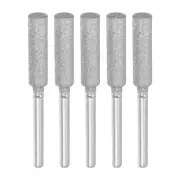 5pcs Diamond Chainsaw Sharpener Bits 7/32" 5.5mm Cylinder Head Chain Saw Grinder