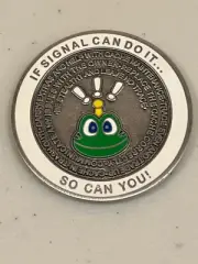 Signal Can Do It Geocoin NEW