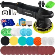 6" Random Orbital Car Polisher Dual Action Buffer Sander Polishing Machine Kit