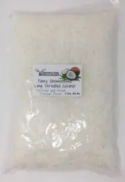 Unsweetened Shredded Coconut, 2 lbs. ~ YANKEETRADERS® ~ FREE SHIPPING