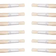 12x Jasart Soft Hog Bristle Round Sz 11 Art/Craft Paint/Colour Brush Series 582