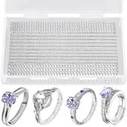 22 Pack Ring Sizer Adjuster for Loose Rings, 4 Sizes Silicone Ring Guards