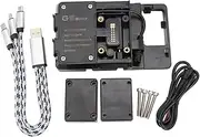 Motorcycle Navigation Bracket Motorcycle Smart Phone Navigation Plate Bracket Adapt Holder Kit for Kawasaki J 300 2013-2020 2021 Phone Mount (Color : 2)