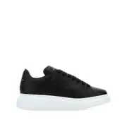 [Alexander Mcqueen] Alexander Mcqueen Leather Sneakers 36 IT BLACK
