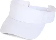 MAGIC Summer Golf Solid White Adjustable Visor