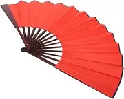 GLSTOY Retro Handheld Folding Fan Blank Canvas for Artistic Creations Space Saving Design for Parties Weddings and Travel Photography Durable Construction and Portable Convenience