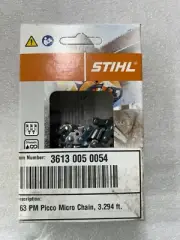 New - Genuine OEM Stihl Chain 3613 005 0054 54 Drive links